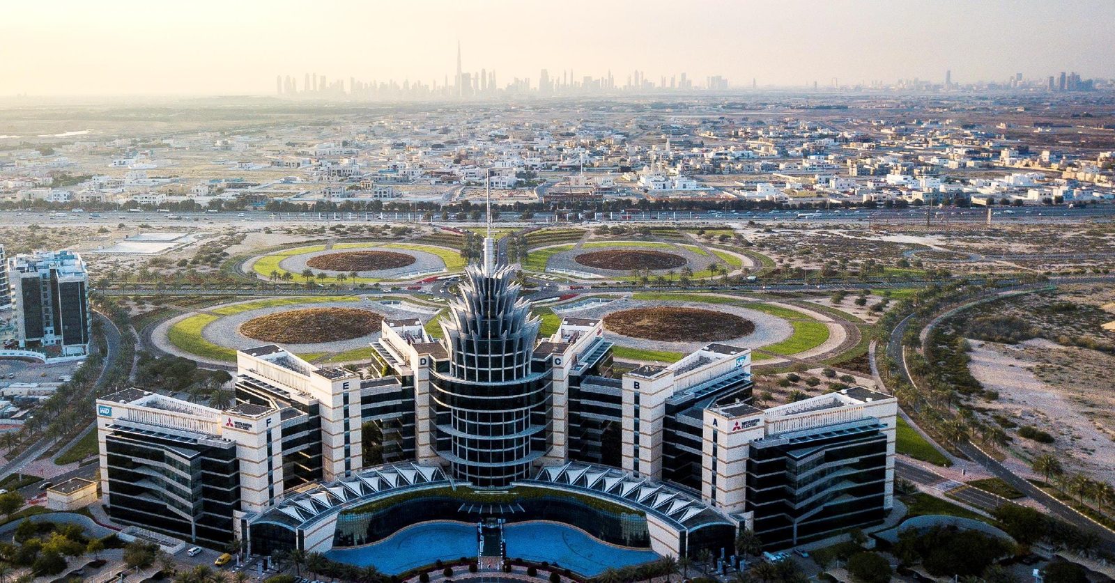 Dubai Silicon Oasis office building exterior
